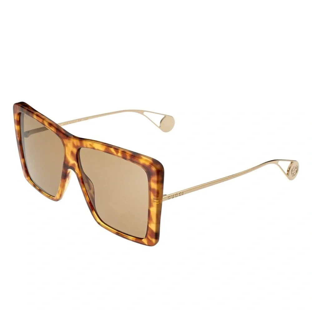 Gucci 61mm Retro Square Sunglasses